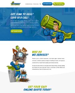 Affordable Junk Removal Website Design