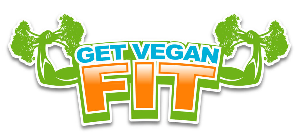 Vegan Fitness Health Logo Design